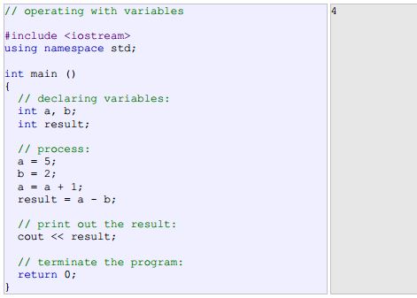 Basic Of C++: Declaration of variables