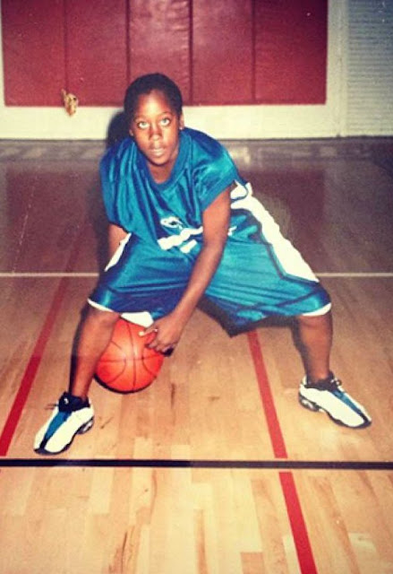 James Harden's childhood picture