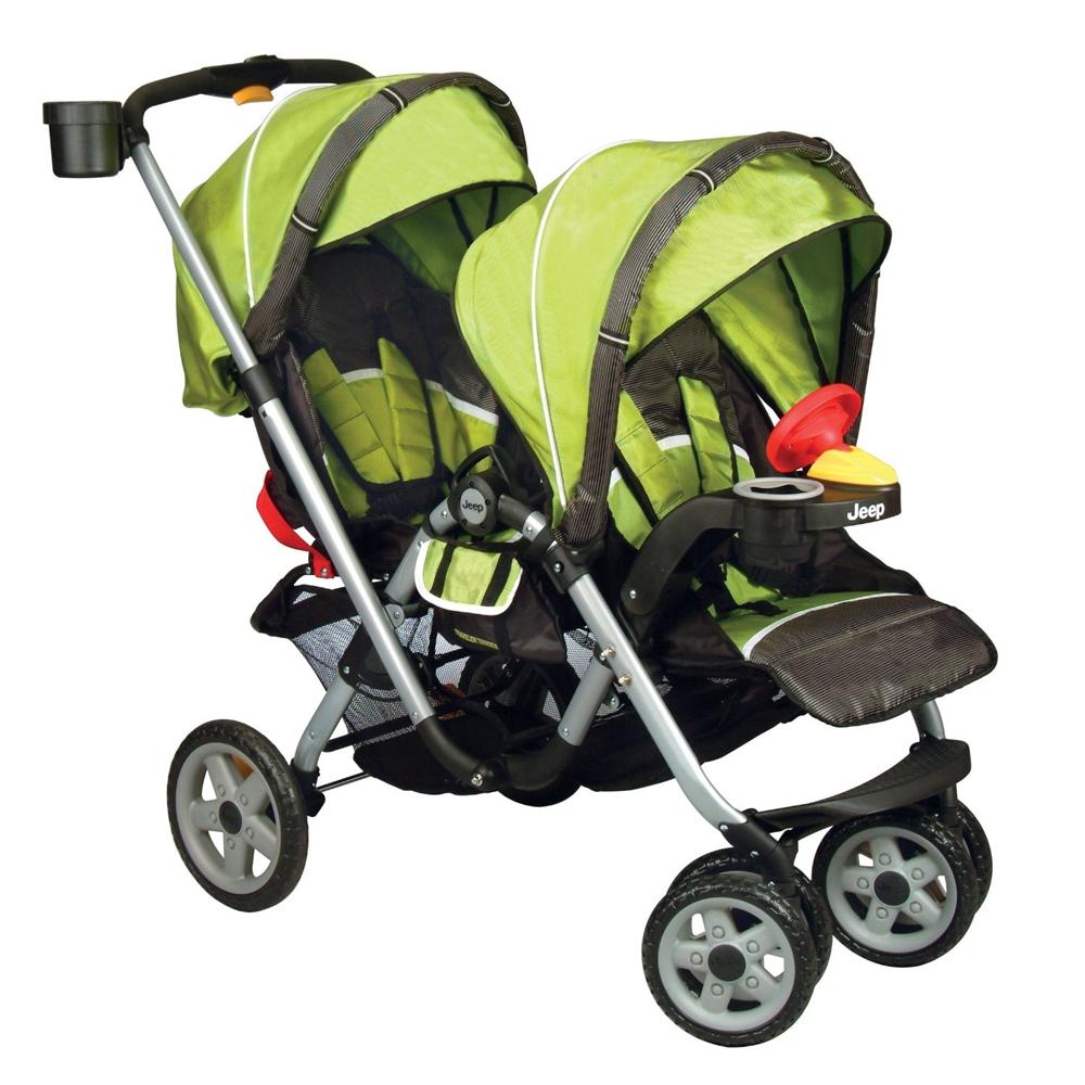 Jeep baby stroller twins