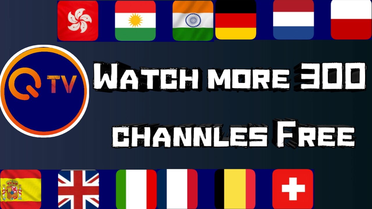 شاهد ماتحب نفسك من القنوات العربية والاجنبية من قارات مختلفة بتطبيق صغير/Qtv
