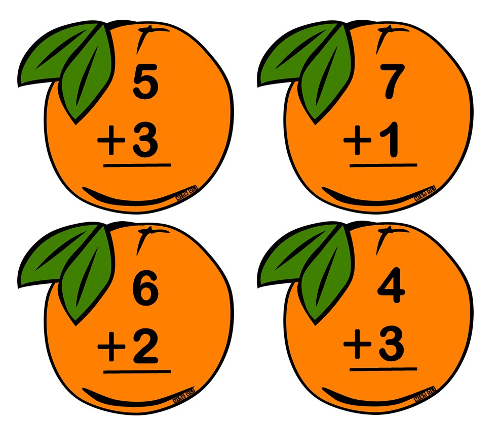 Teacher Fun Files: One-Digit Addition Flashcards