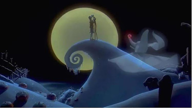 The movie of The Nightmare Before Christmas.