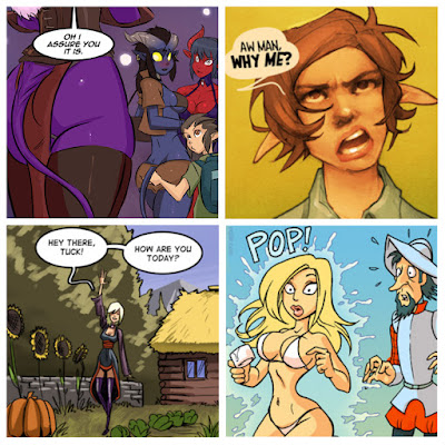 400px x 400px - Rather Gamey: My Favorite Adult Fantasy Web Comics