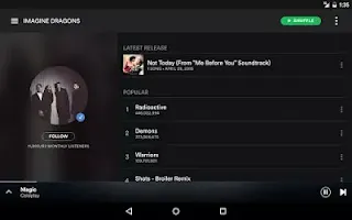 تحميل تطبيق Spotify Music مهكر للاندرويد