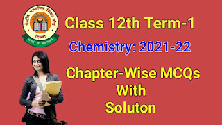 Class 12 chemistry Class 12 chemistry