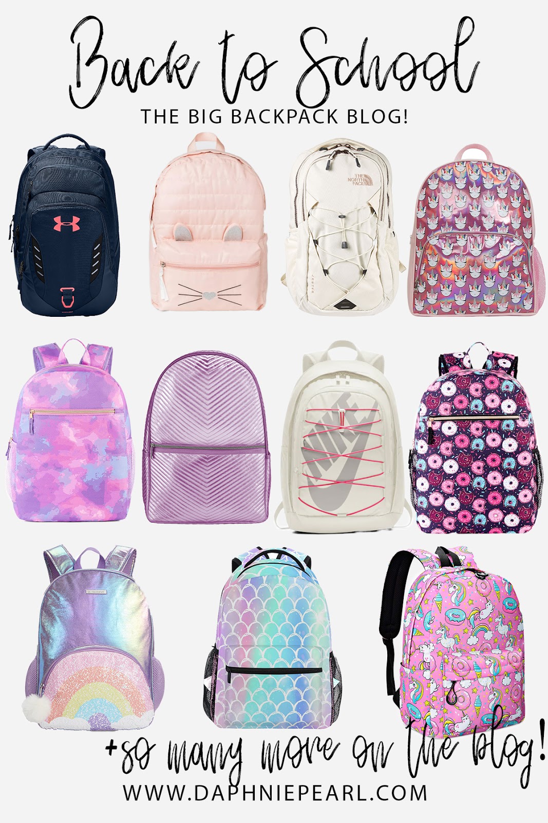 Back to School The BIG Backpack Blog Find the perfect unique girl's