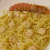 Esparguete com Gambas