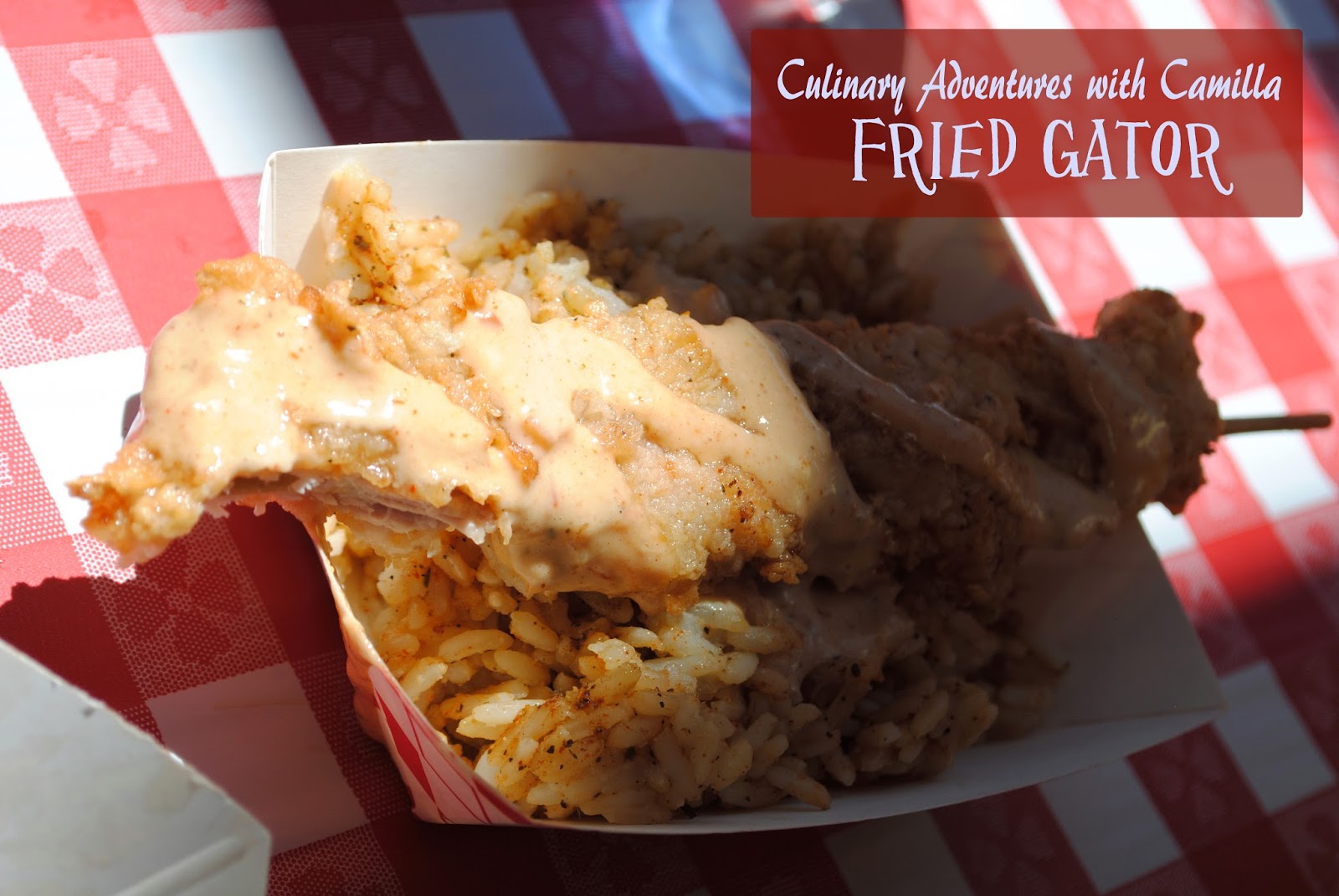 Fair Fare Lobster Corn Dogs & Fried Gator