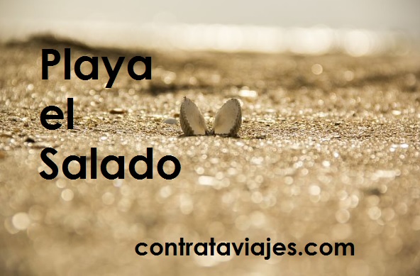 Playa el Salado texto en Negro Playa el Salado texto en Negro