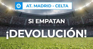 Paston promocion Atletico vs Celta 8-2-2021 Paston promocion Atletico vs Celta 8-2-2021