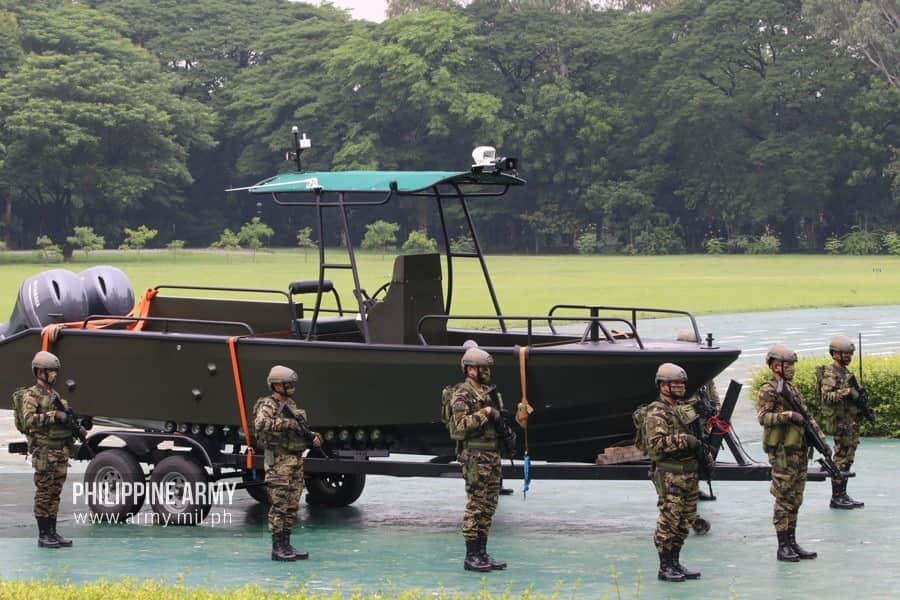 Philippines acquires light boats for riverine operations, plans to