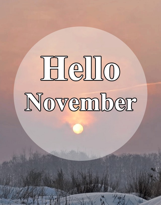 Trọn Bộ Hình Ảnh Chào Tháng 11 Đẹp Nhất, Hello November 2020