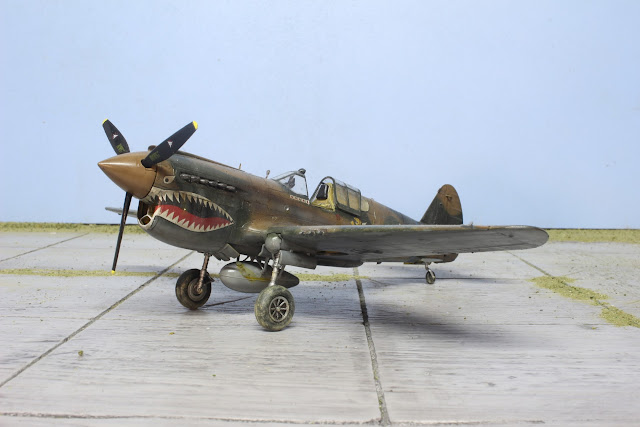 Hasegawa P-40E 1/48. Hasegawa P-40E 1/48.