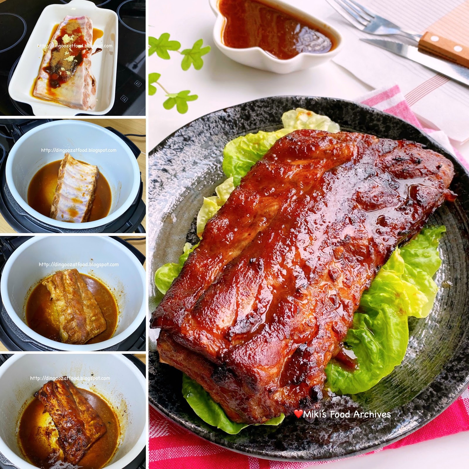 multi cooker pork ribs