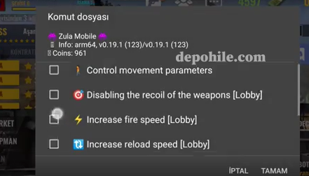 Zula Mobile 0.19.2 Script Sekmeme, Speed Hilesi Android 2021
