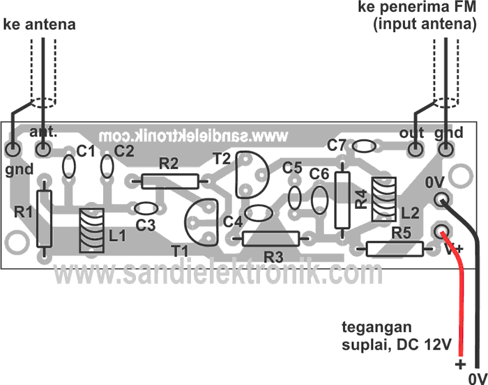 Booster FM Receiver Sandi Elektronik