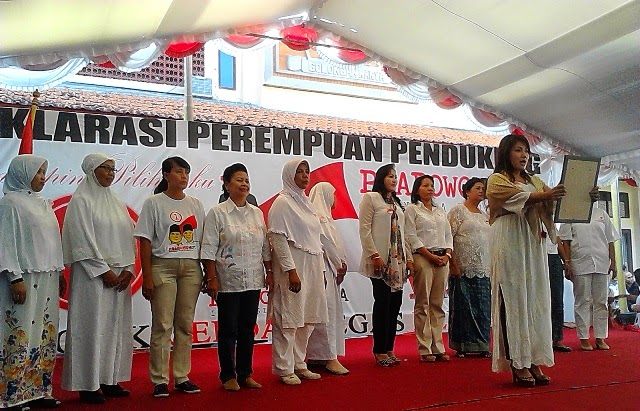 Kaum Perempuan Tentukan Kemenangan Prabowo