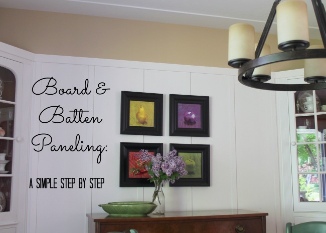 How To Diy Faux Board And Batten Paneling The Easy Way