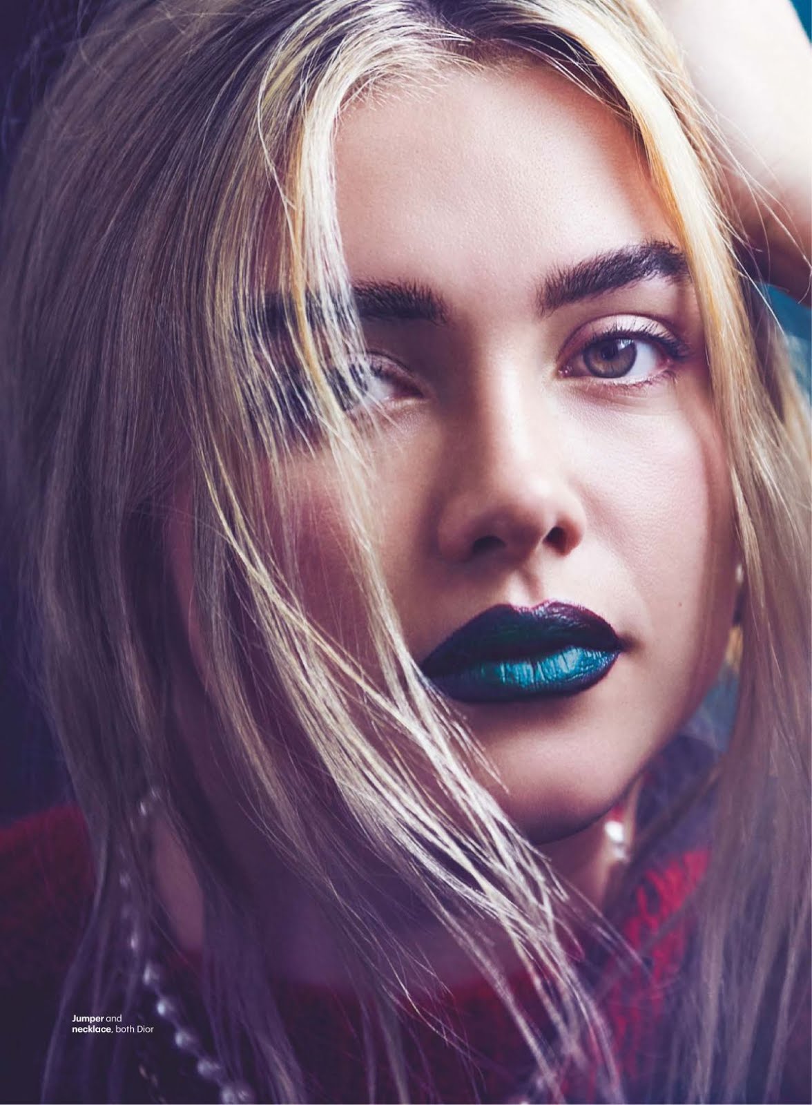 Florence Pugh Photoshoot for Glamour Magazine UK Autumn Winter 2019