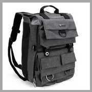 Evecase Classic Canvas Backpack in Best Camera Backpack for Travel