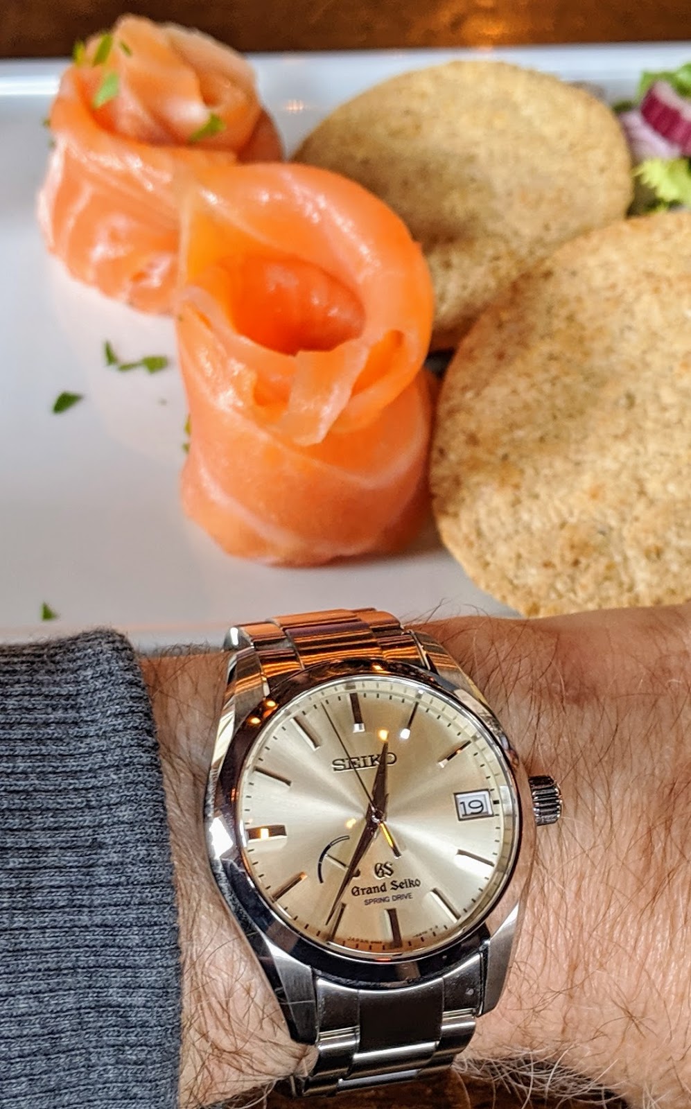 A Better Wrist: Champagne and Salmon: A Grand Seiko Spring Drive Story in  Pictures