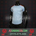Áo Đá Bóng Không Logo RiKi HaMa STD04 Xanh Nhạt