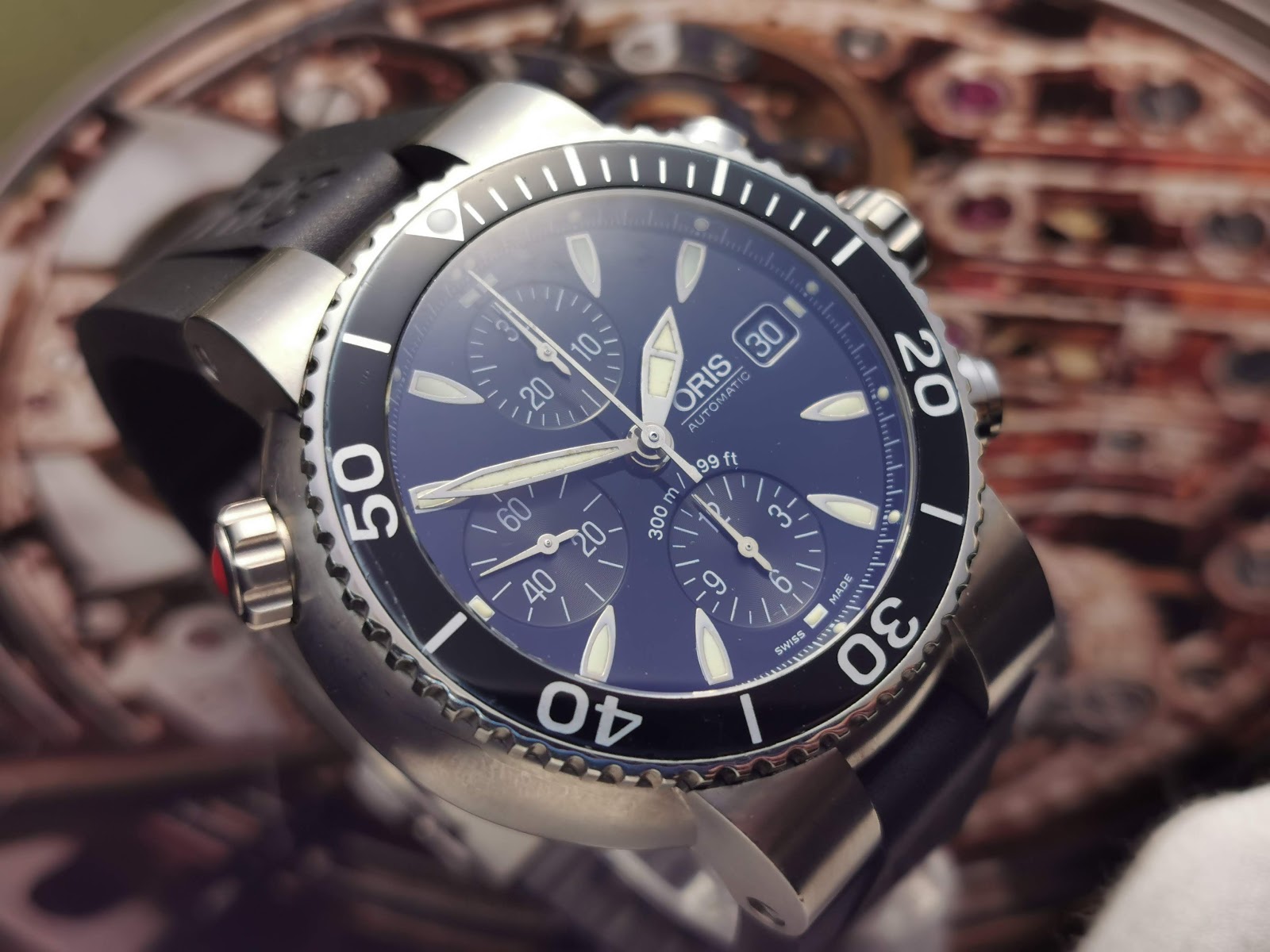 automatic diver chronograph