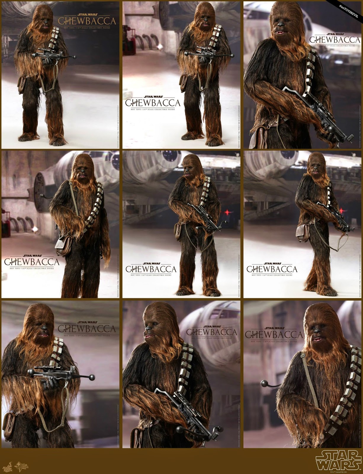 Han Solo Chewbacca In 16 F