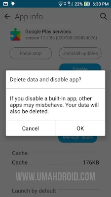 Cara Hapus Google Play Services Data