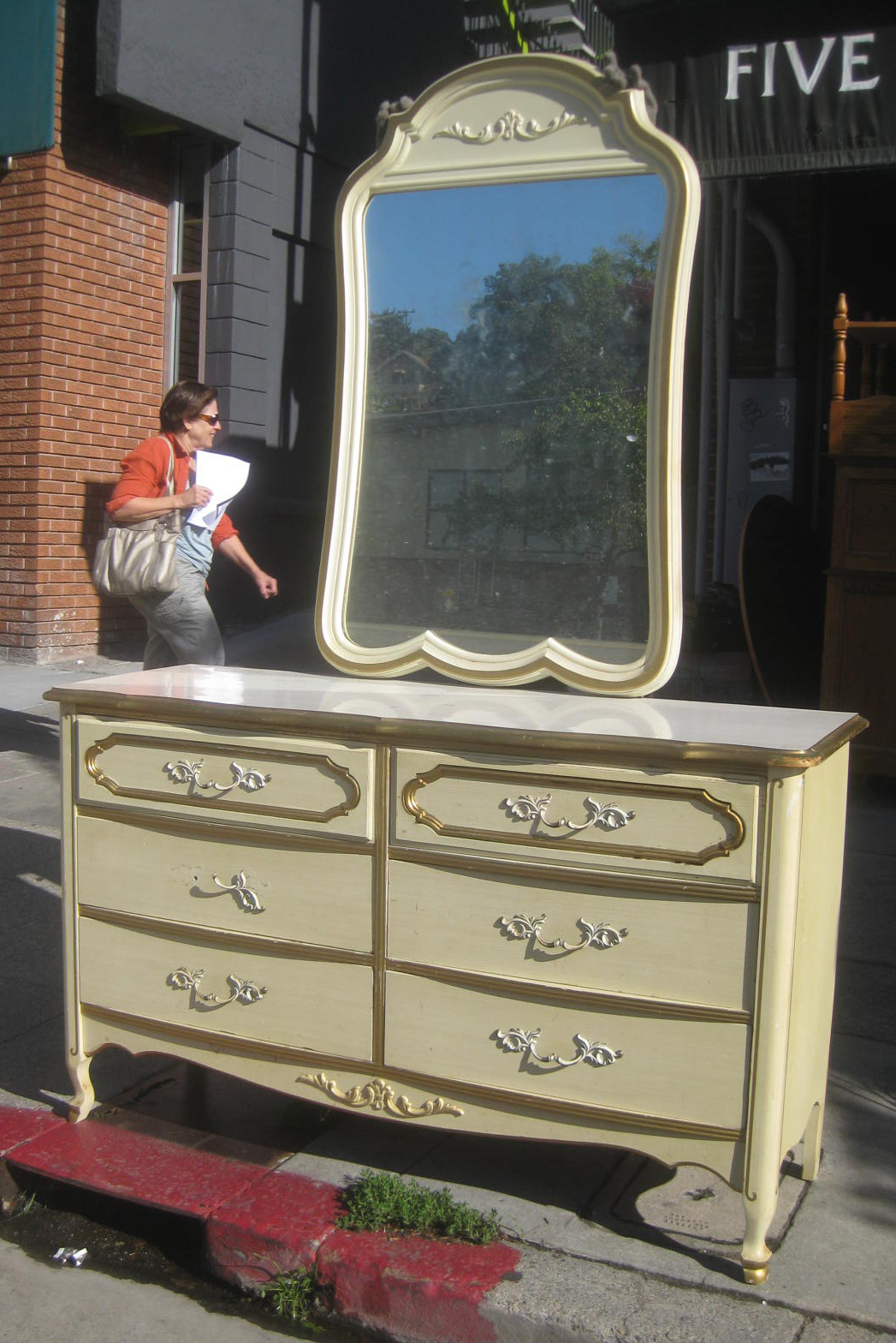 UHURU FURNITURE & COLLECTIBLES SOLD French Provincial Dresser