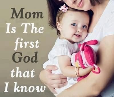 mom is the first god mothers day images 2016