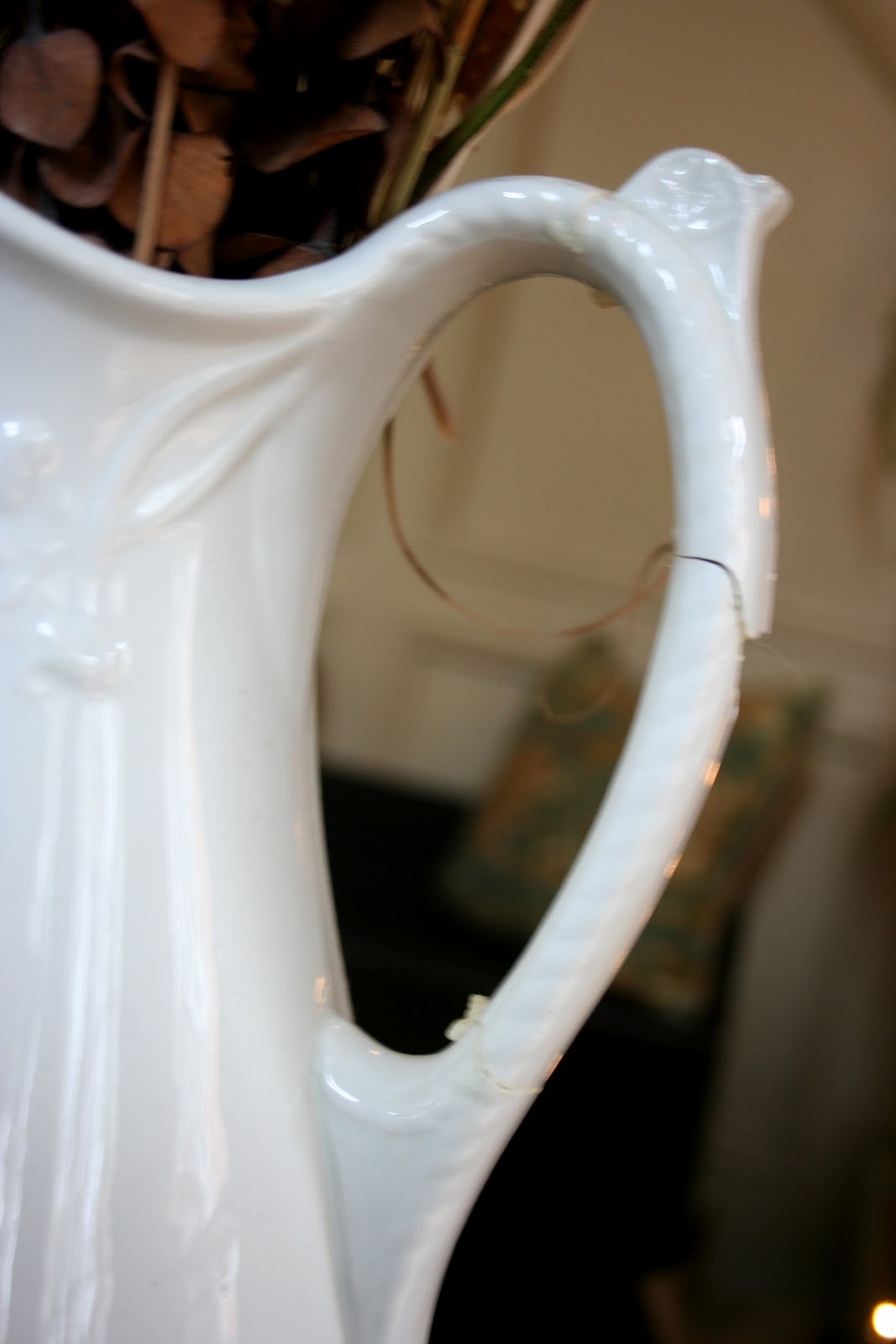 even the sparrow chipped dishes and broken things