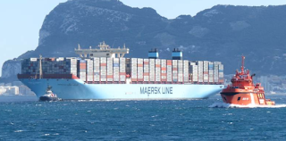 Resultado de imagen de barco maersk mas grande del mundo