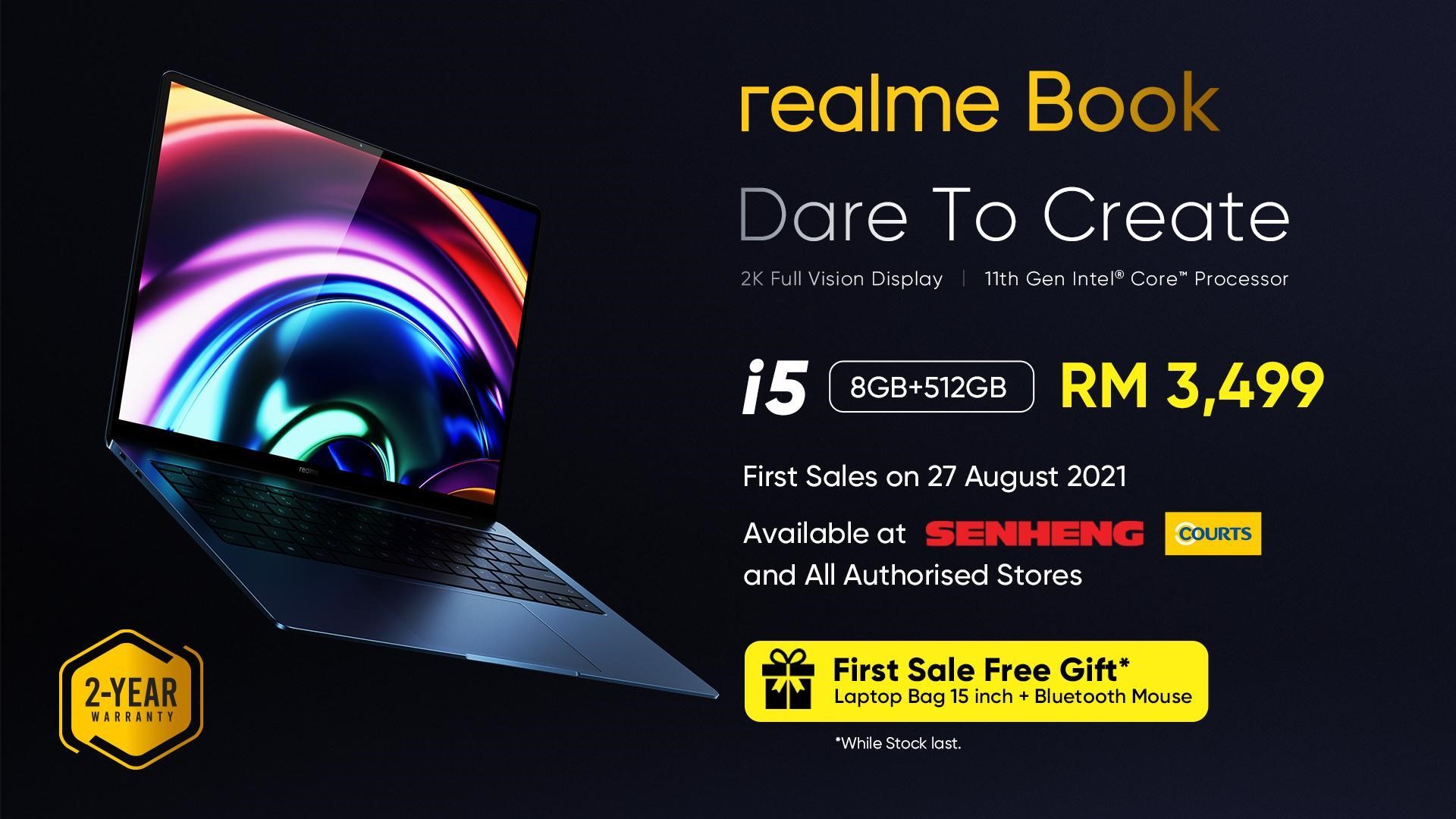 Realme Book Now Official Launch In Malaysia