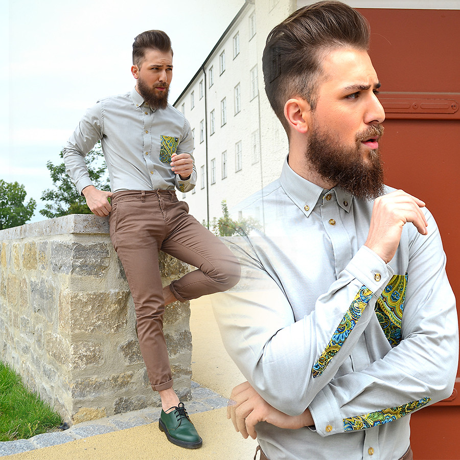 sapato verde masculino