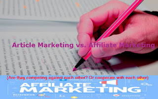 Article Marketing vs. Affiliate Marketing Making Money with Articles: Becoming an Affiliate,how to make money online,make money with affiliate marketing,affiliate marketing for beginners,how to make money with wealthy affiliate,how to make money with affiliate marketing,ways to make money online
