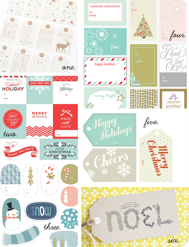 {The Ardent Sparrow}: Weekend Project {Free Printable Gift Tags}