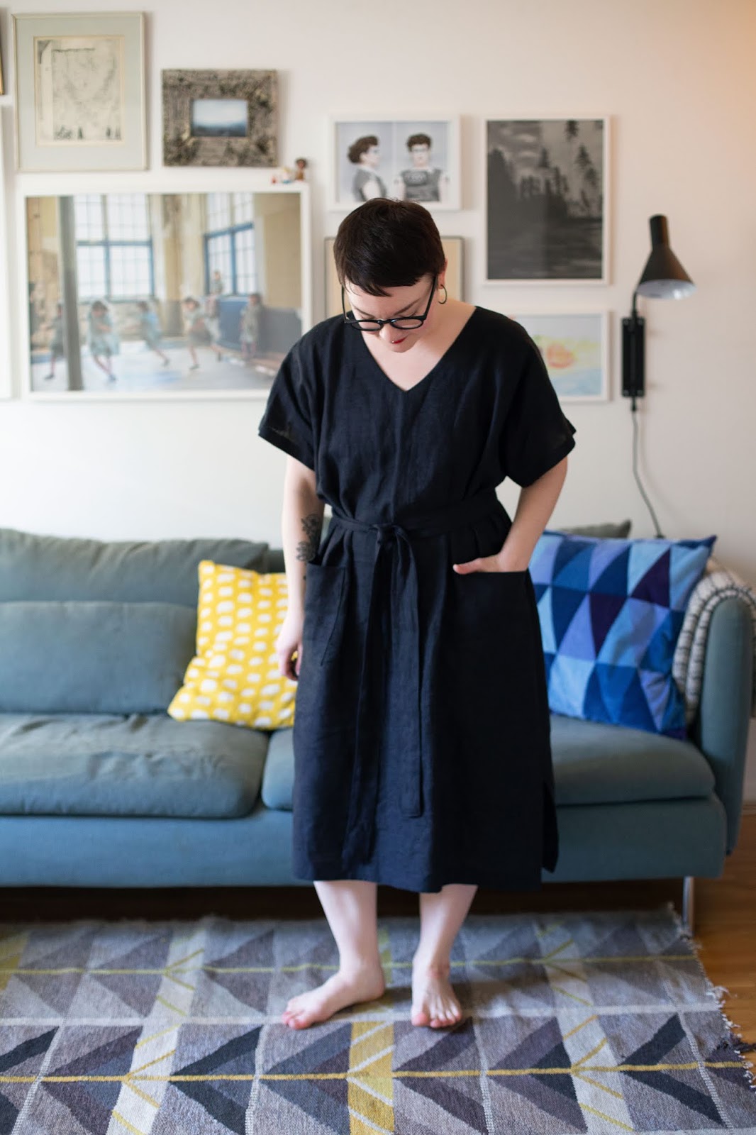 Clara Stickar Peppermint everyday dress