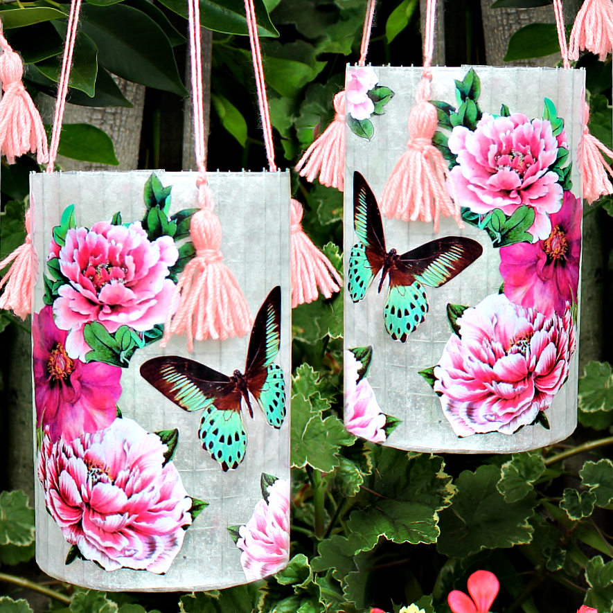 How to Make Faux Rice Paper Gift Tags - My Humble Home and Garden