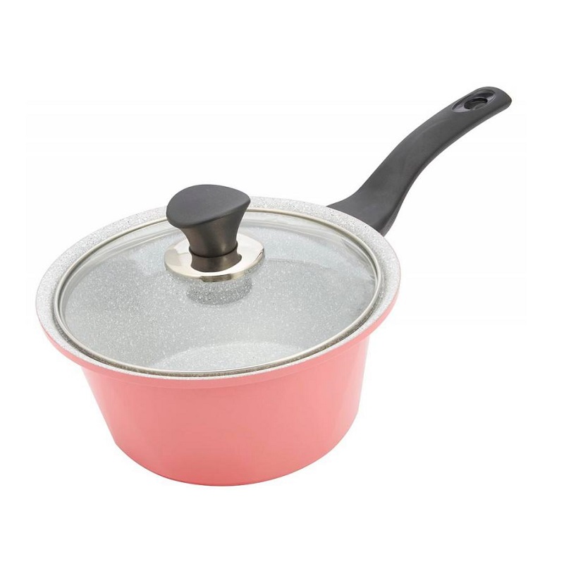 Nồi đúc ceramic vân đá đáy từ 18cm Green Cook GCS02-18IH