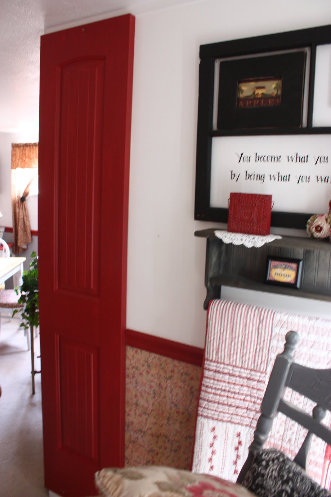 At Home Using Old Doors as Home Decor