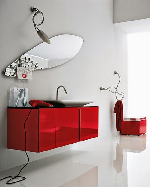 Necessary and Vital Spaces in bathrooms by Cerasa Italy