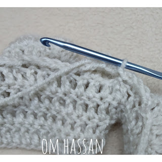 How to crochet a layered dress The first layer is inside