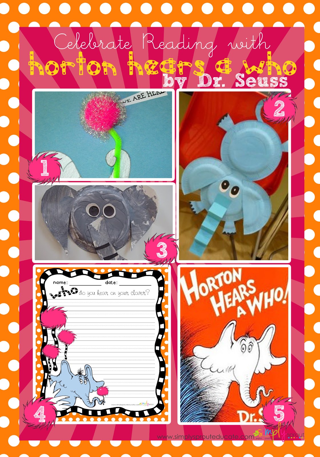 celebrate reading with horton hears a who simply sprout