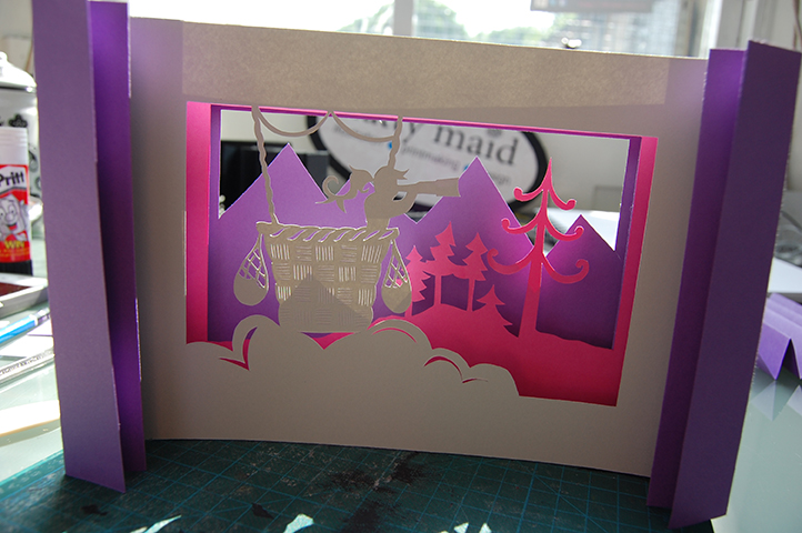 Natty Maid: Here's How I Make a Tunnel Book
