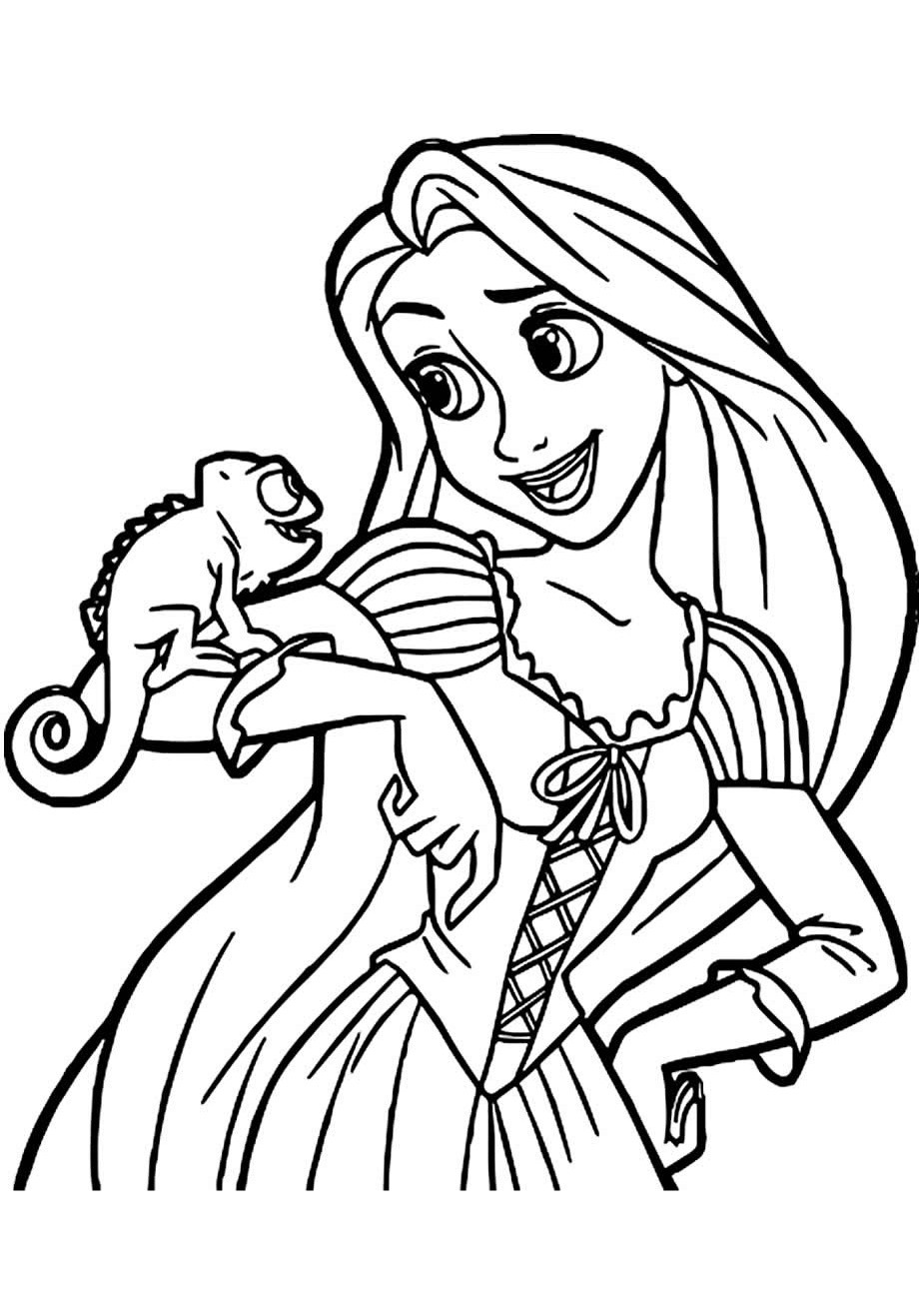 Rapunzel Coloring Pages Coloring Print Rapunzel Coloring Pages Coloring Print