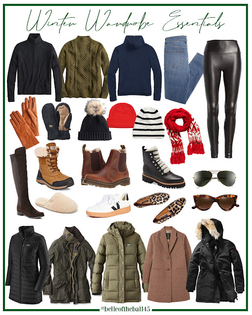 Winter Wardrobe Essentials + 5 Tips For Layering - belleoftheballblog.com
