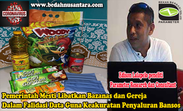 Pemerintah Mesti Libatkan Bazanas dan Gereja Dalam Falidasi Data Guna Keakuratan Penyaluran Bansos 1 eddy%2Bcorona