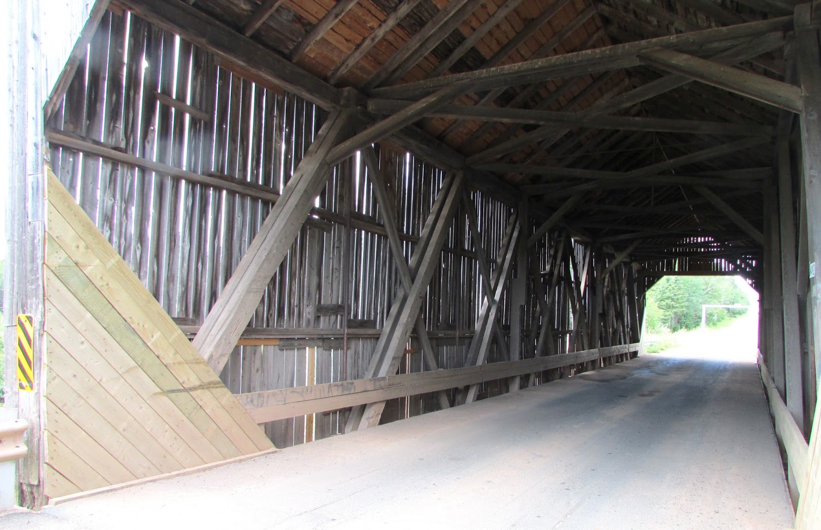 New Brunswick's Covered Bridges Millstream No.5 (Centreville)