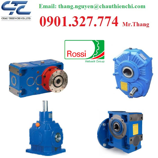 Máy móc công nghiệp: Đại lý thương hiệu Hộp số Rossi - Động cơ giảm tốc Rossi  Hop-so-Rossi